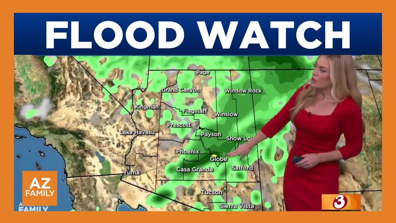 Arizona under flood watch as storm systems bring heavy rain
