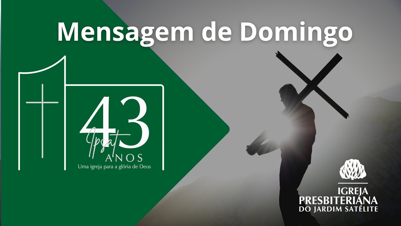 Mensagem de Domingo (manhã) 01 de fevereiro de 2026