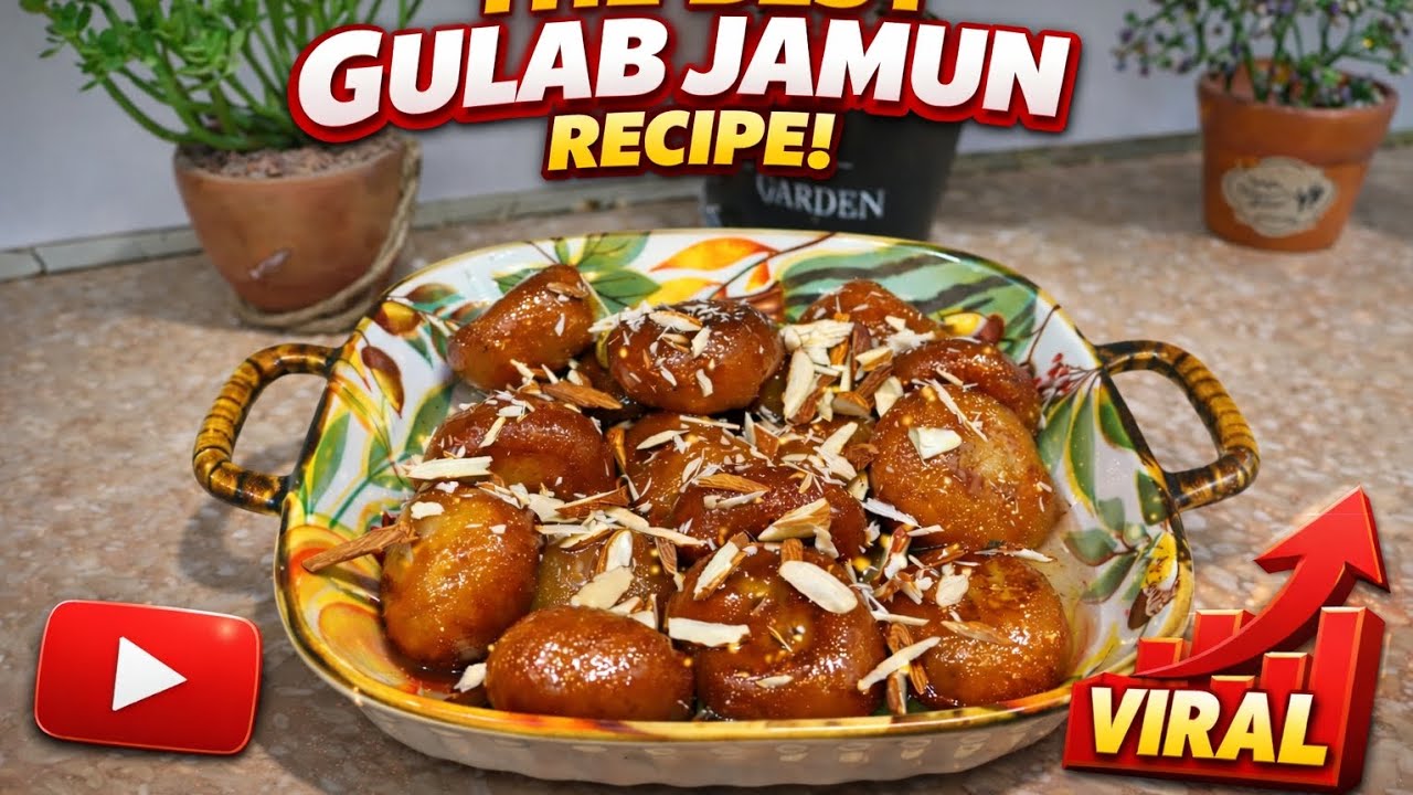 Quick & Easy Bread Gulab Jamun Recipe | Ramadan Special Sweet