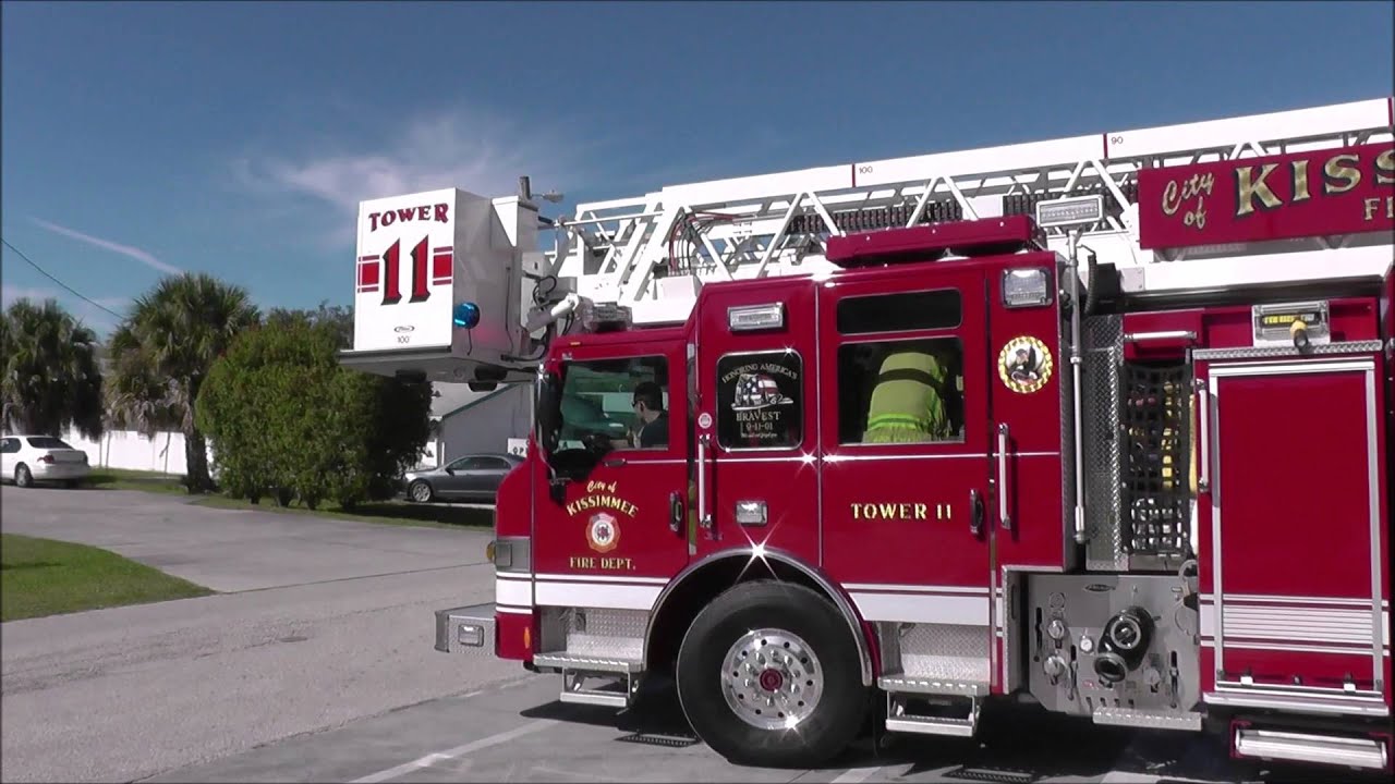FIRE TRUCKS RESPONDING: KISSIMMEE FL  FIRE DEPARTMENT SPECIAL