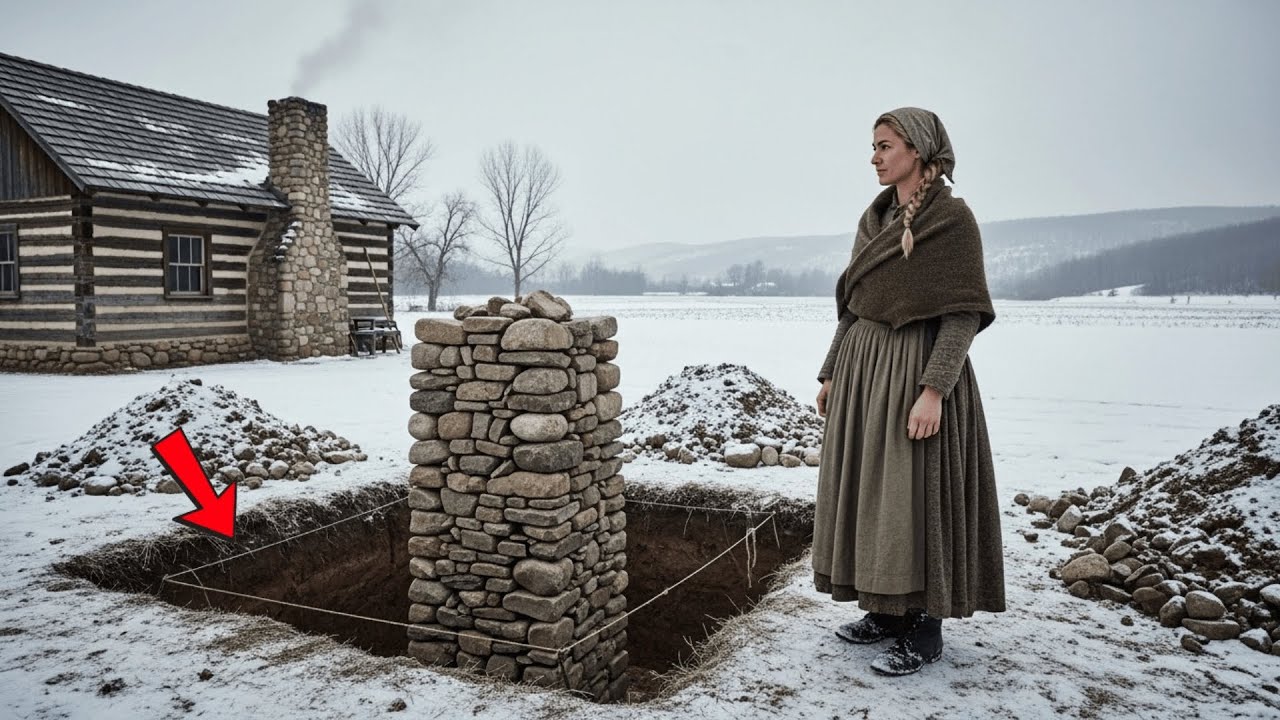 Nachbarn Lachten Als Sie Einen Kamin Unter Seiner Hütte Baute — Bis Es Den Ganzen Winter Wärmer War