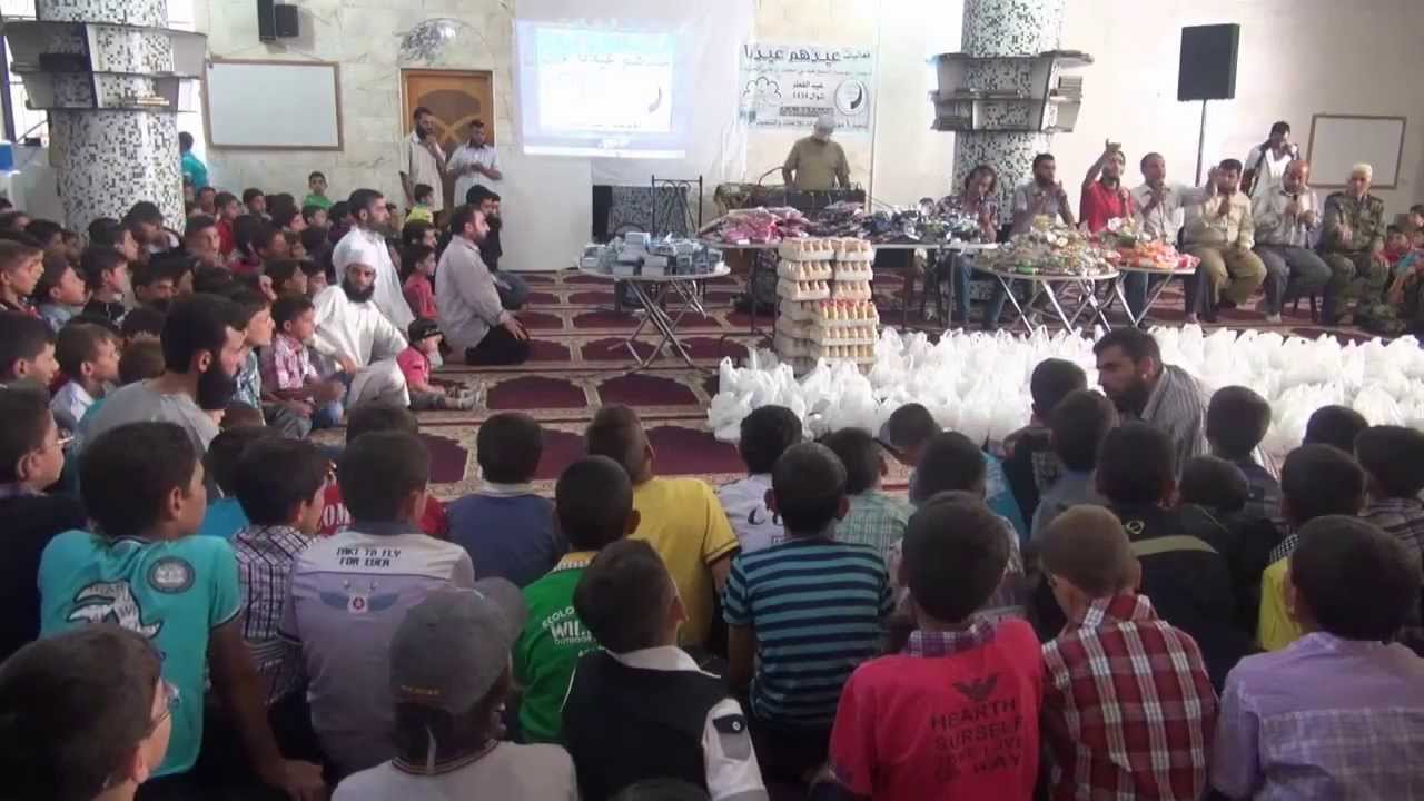 عيدهم عيدنا في الغوطة الشرقية - هيئة الشام الإسلامية بالتعاون مع مؤسسة عيد الخيرية وعدالة للإغاثة