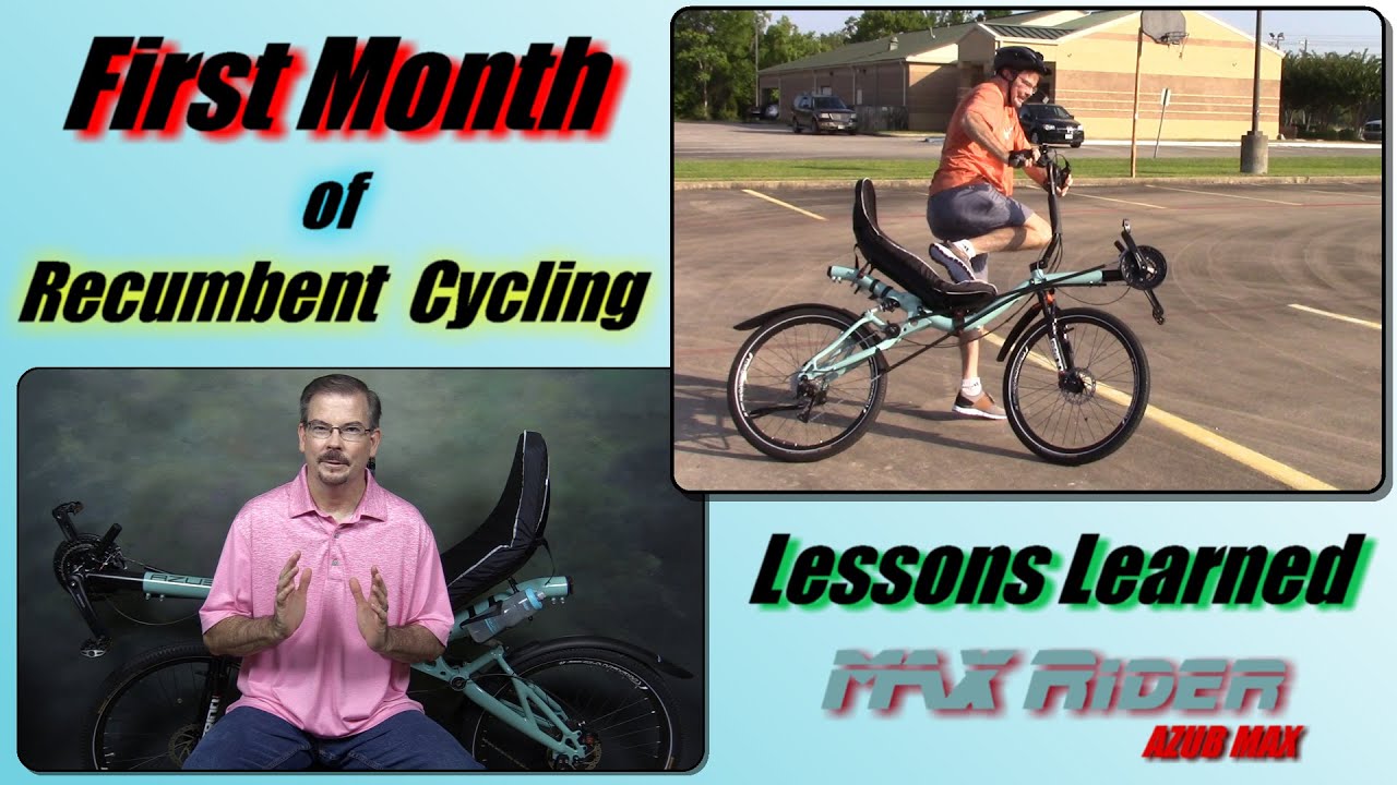 Recumbent cycling after one month - my thoughts and revelations.