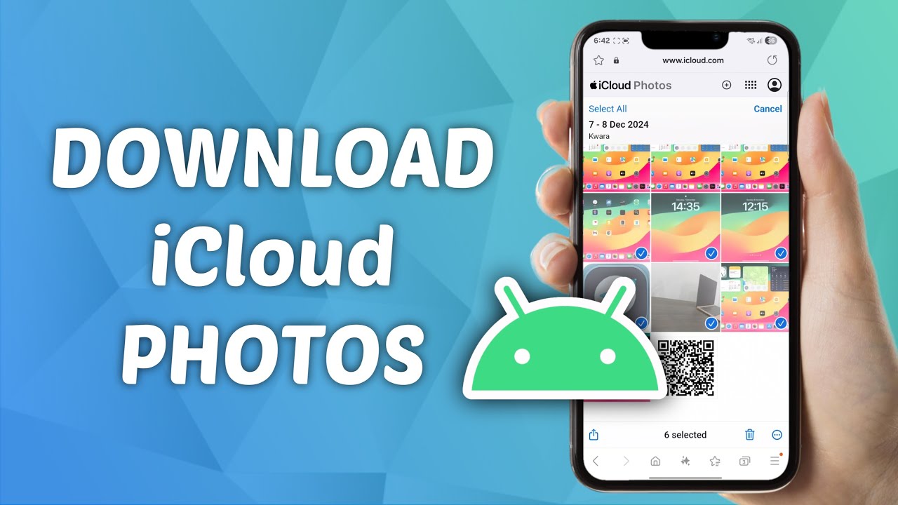 Как получить фотографии iCloud на Android