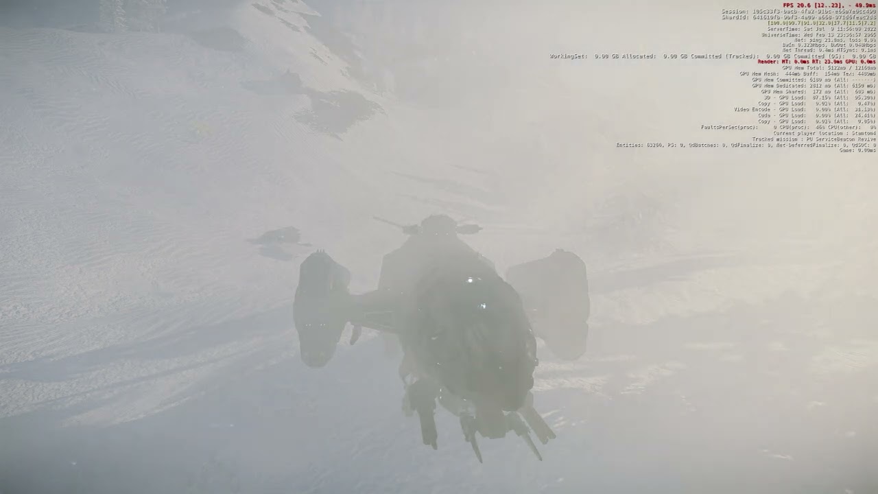 Star Citizen 3.17.2: The Deep Freeze Client Crash: A Closer Look - Keisha Lihamba's Perspective.