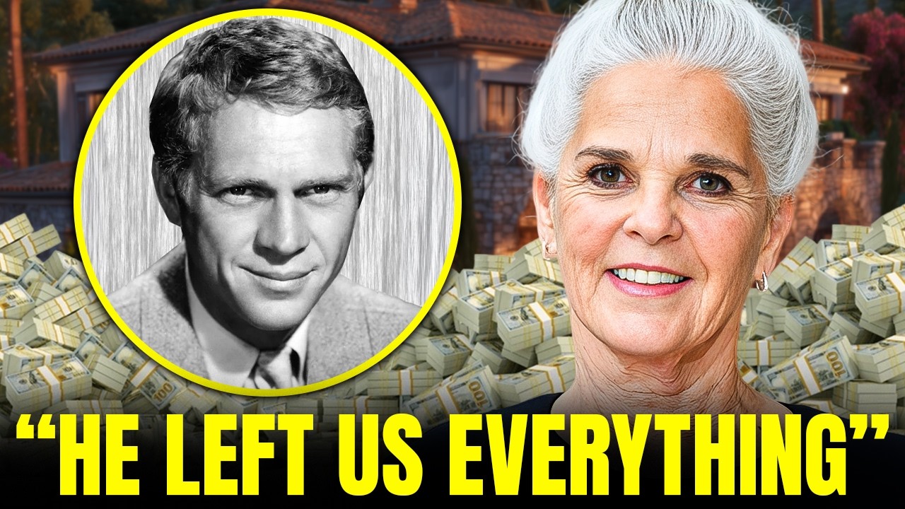 Steve McQueen Left Behind A Fortune So Big, It Made His Family Filthy Rich.... Have A Look