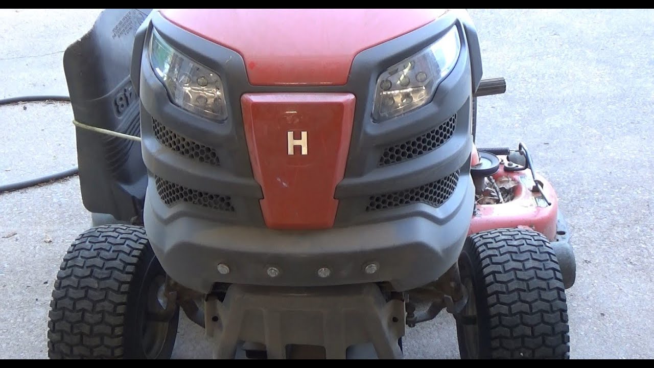 Insane Custom Led Headlights on my Riding Mower