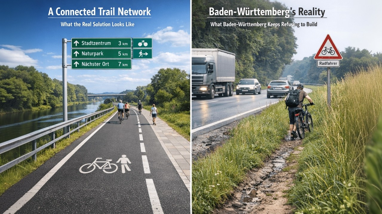 A Connected Trail Network: What the Real Solution Looks Like