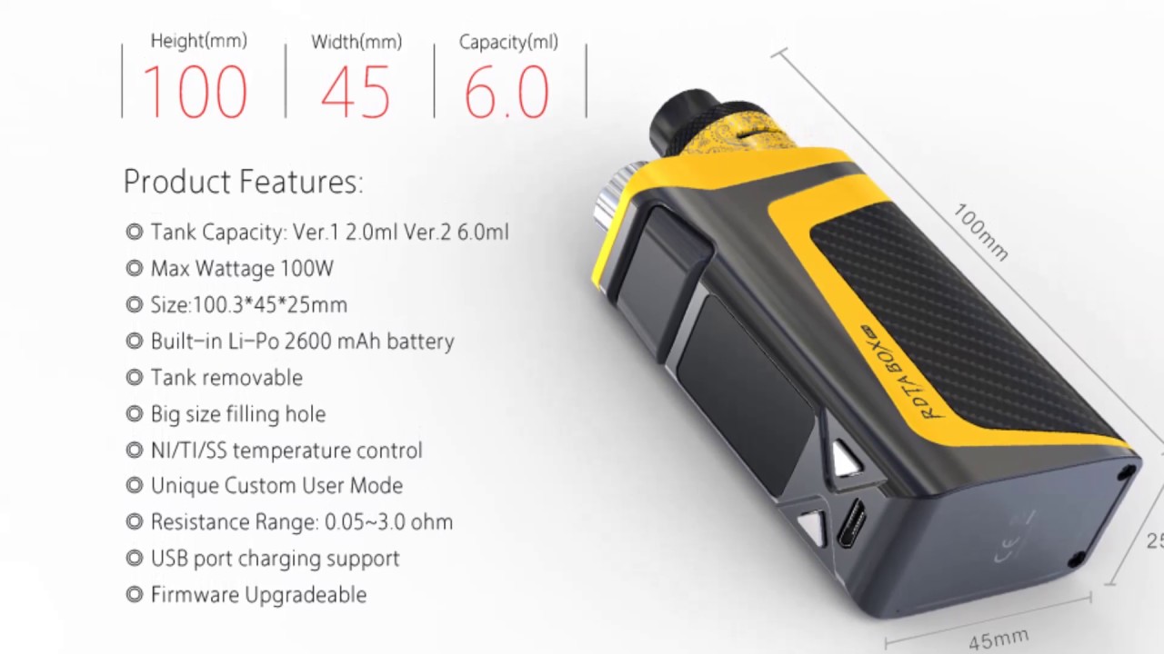 IJOY RDTA BOX MINI 100W