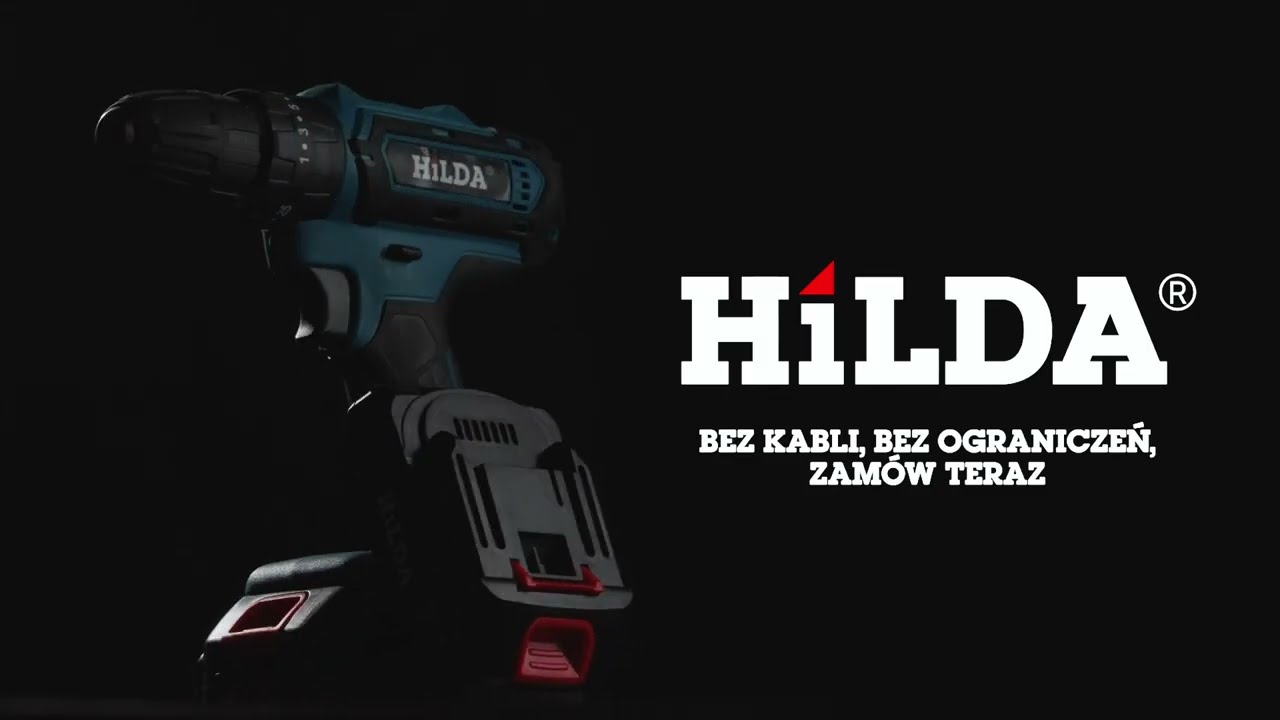 Wiertarka akumulatorowa HILDA 21V hildatools.pl Cordless drill #cordlessdrill #tools #buildertools
