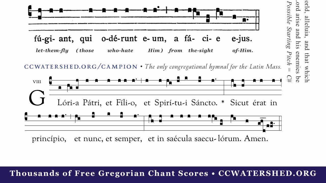INTROIT for Pentecost • “Spiritus Domini Replevit Orbem Terrarum”