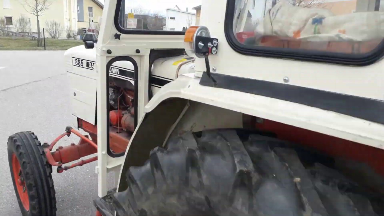 Baumschnitt fahren mit David Brown 885