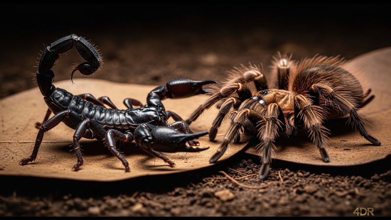 Emperor Scorpion vs Giant Tarantula: Who Would Win?