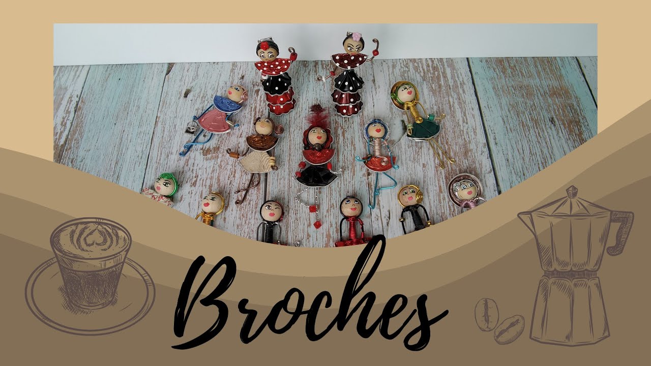 BROCHE CON CÁPSULA NESPRESSO: Proyecto de reciclaje.