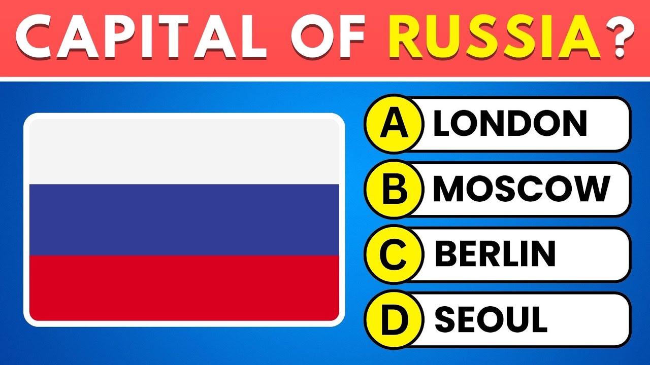 Can You Guess These 100 Capital Cities? 🏛️ Ultimate World Capitals Quiz Trivia 🌍