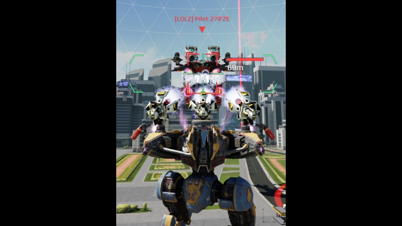 MAHA VAJRA SHARANGA INSTA KILLING TITANS BECAUSE OF PILOTS! WAR ROBOTS TEST SERVER || WR SHORTS ||
