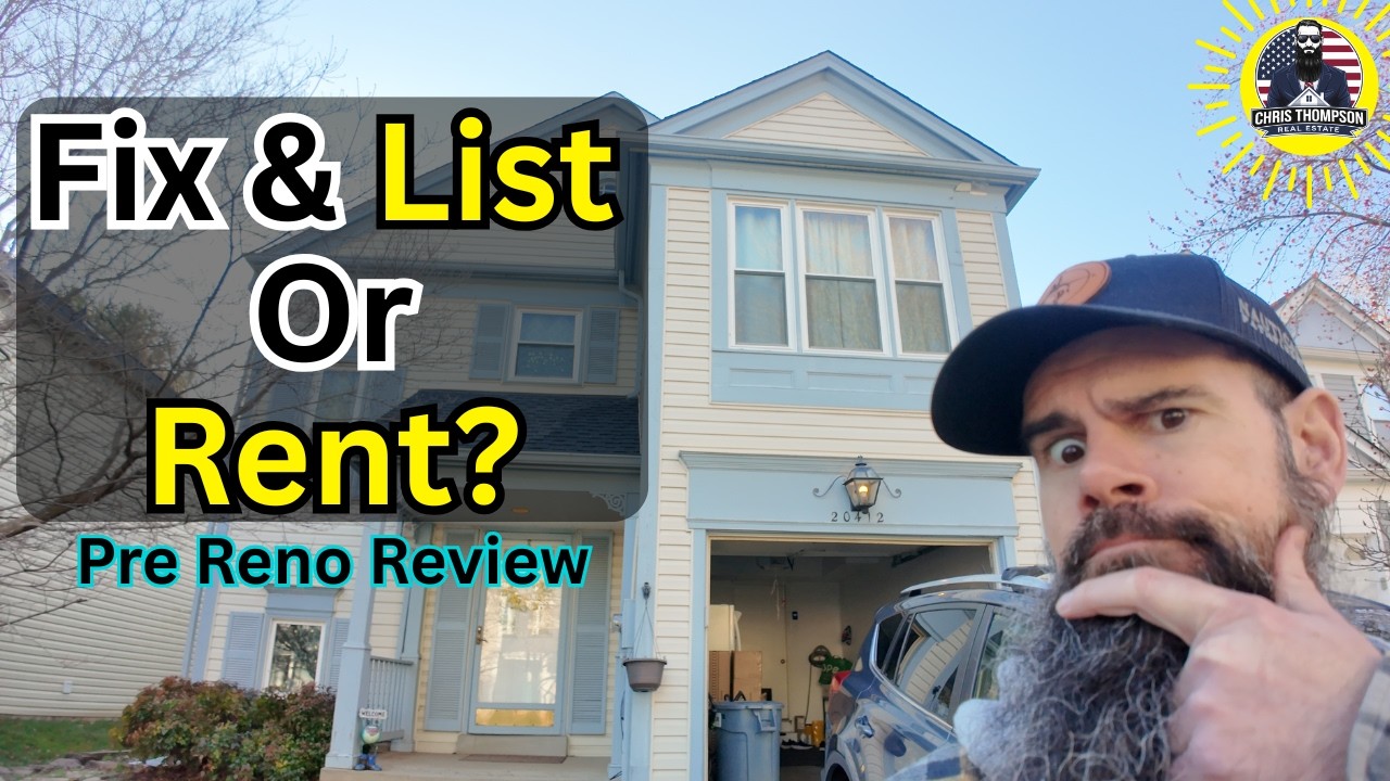 Fix & List or Rent in Germantown, Pre Renovation Review