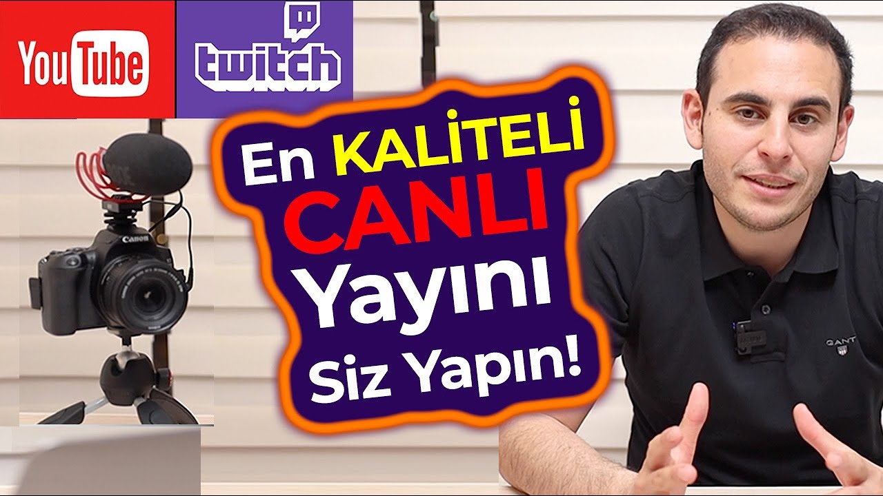 En KALİTELİ CANLI Yayını Siz Yapın ! Canlı Yayın Ekipman Önerileri 2020