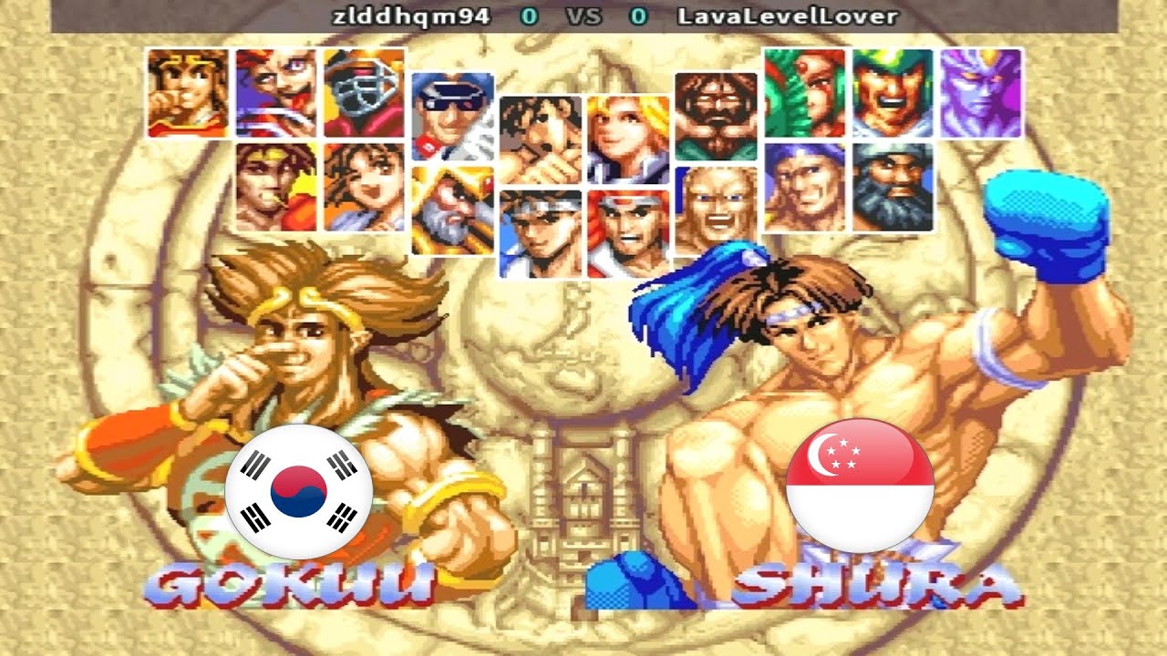 World Heroes Perfect - zlddhqm94 vs LavaLevelLover