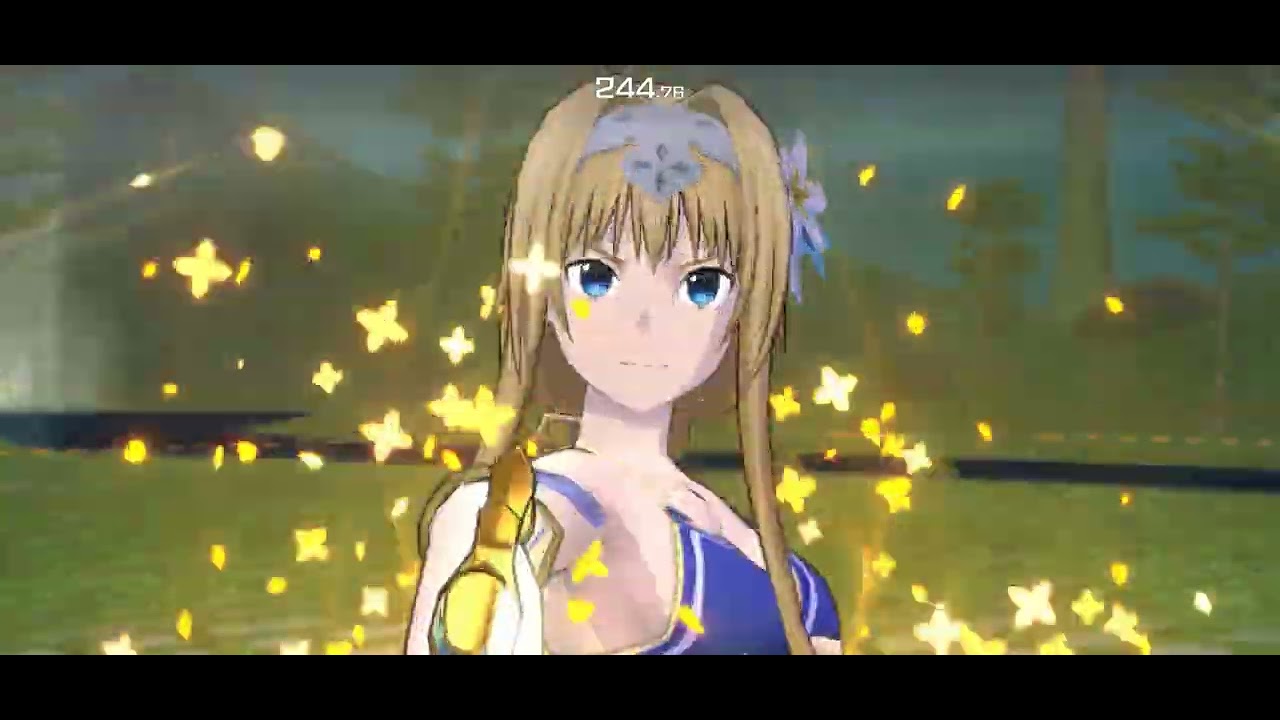 SAOVS　『それぞれのクロスエッジ』カオスモード３体　《輝く波に揺れて》アリスだけでレッツチャレンジ！