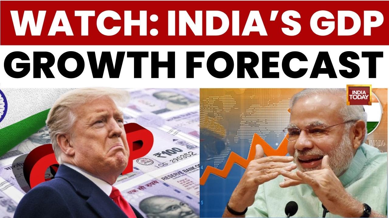 IMF Boosts India's Growth Forecast To 6.6% Despite Trump's Tariff Pressure | India Today News