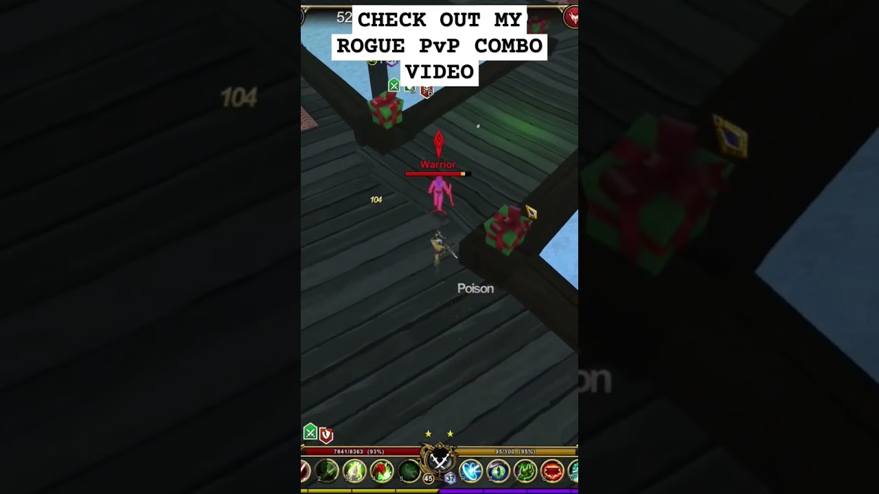 ROGUE PvP COMBO VIDEO #pvp #aq3d #gaming #mmorpg #mmogames #aq3dpvp #artix #artixentertainment