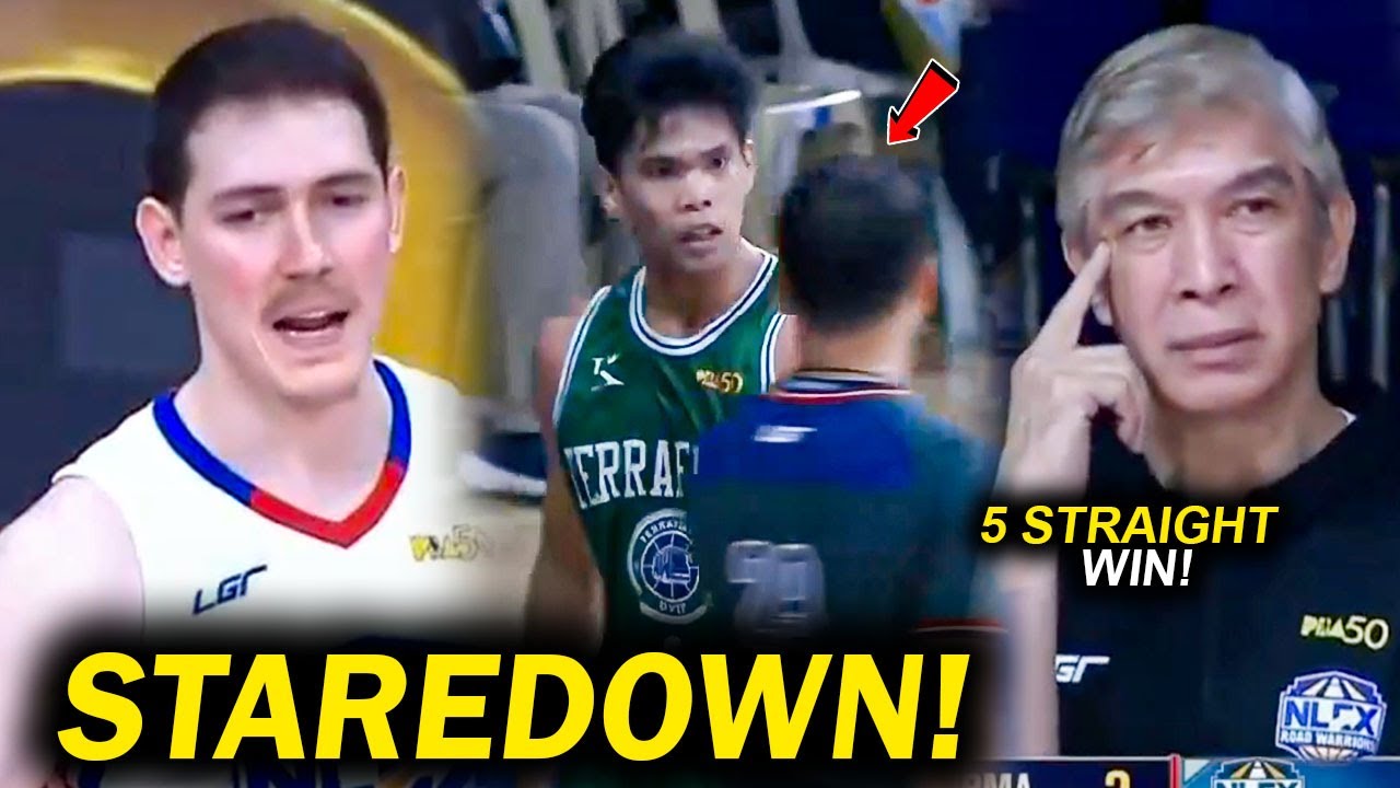 Napa-staredown si Mark Nonoy sa Referee! Sobrang Lakas ng NLEX, 5 Straight wins! Tambak Terrafirma!