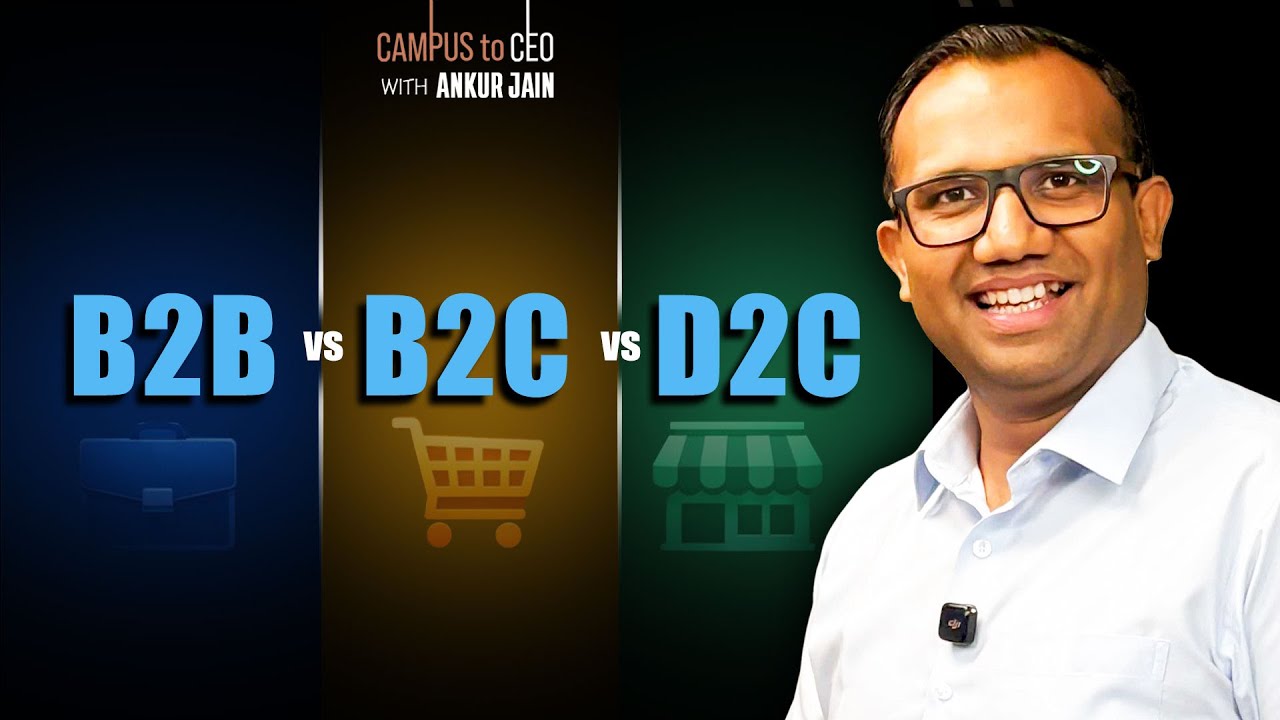 💥Startup&rsquo;s Best Business Model B2B vs B2C Vs D2C? Shark's Top Question! #BusinessModel #Startups