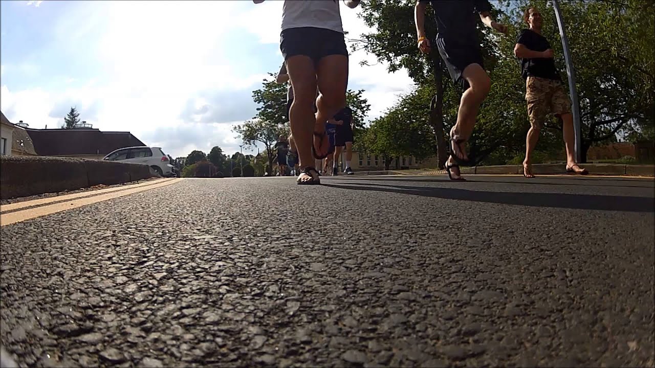 Barefoot Ted In Ed in Burgh (The Run)