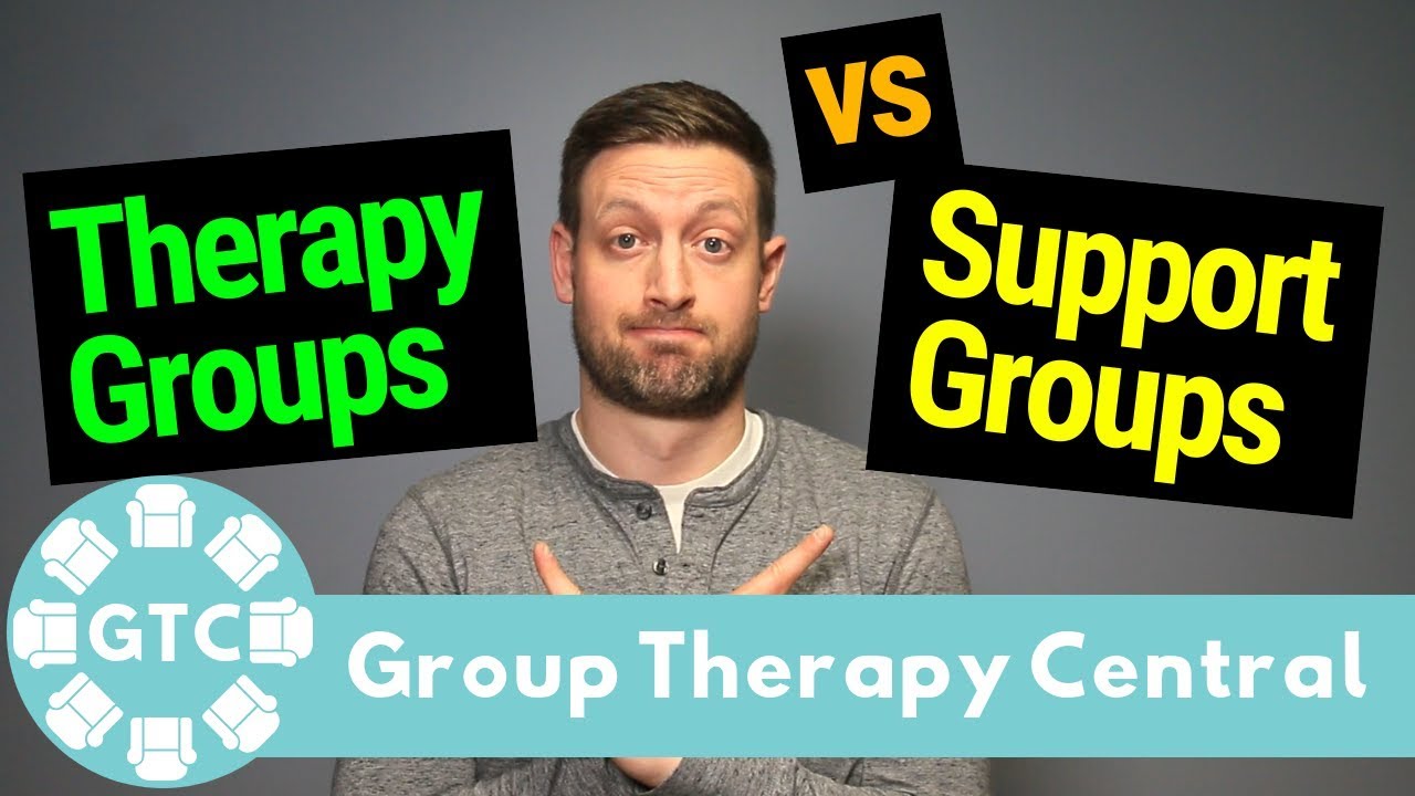 Разница между терапевтическими группами и группами поддержки, Group Therapy Central, Нейт Пейдж, ...