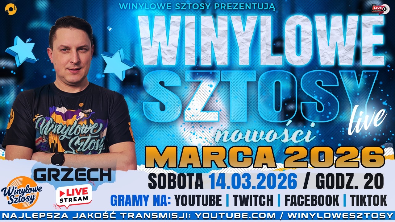 WINYLOWE SZTOSY LIVE ★ NOWOŚCI MARCA 2026 ★ DJ GRZECH ★ RETRO TIME ★ LIVE STREAM