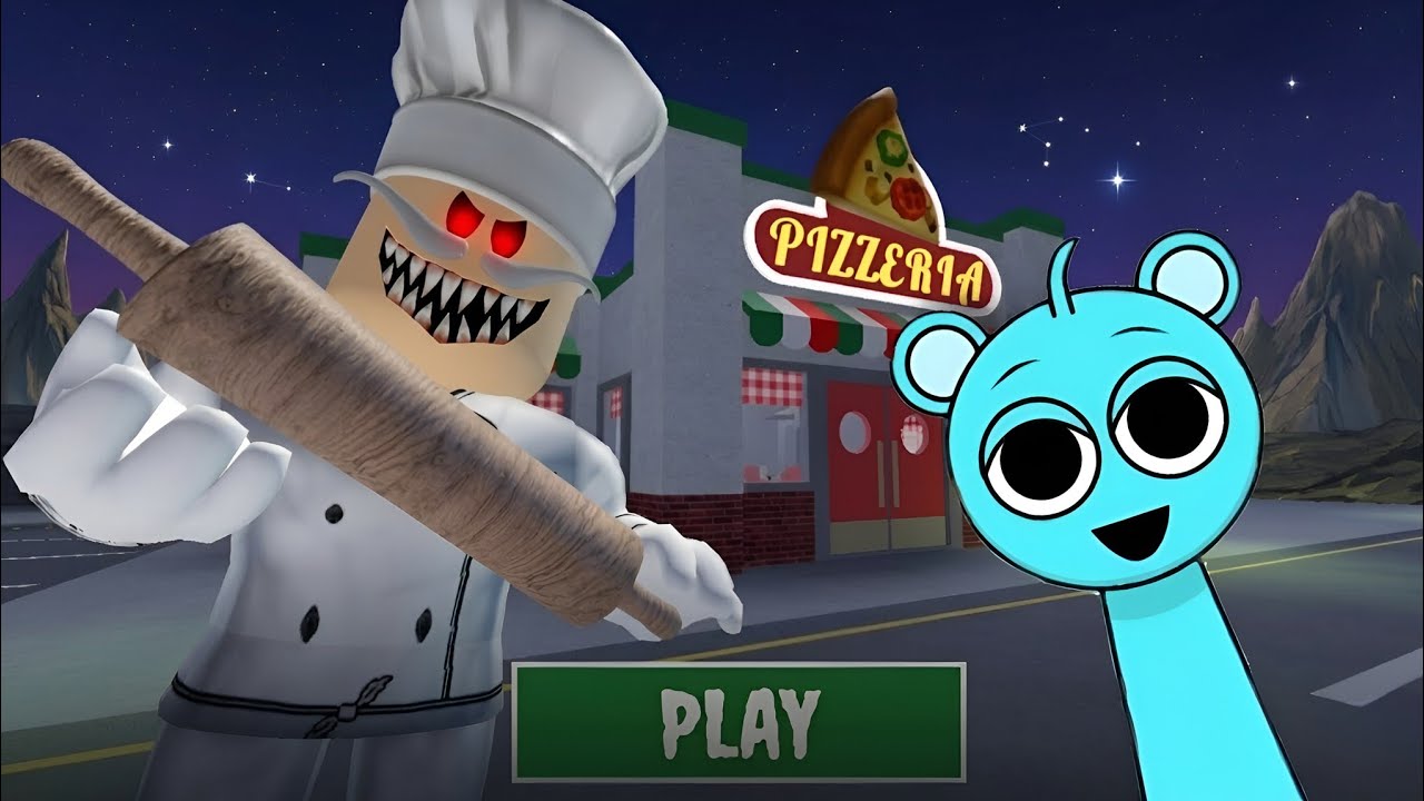 Escape from Papa pizza pizzaria prison run Full gameplay walkthrough 4k
