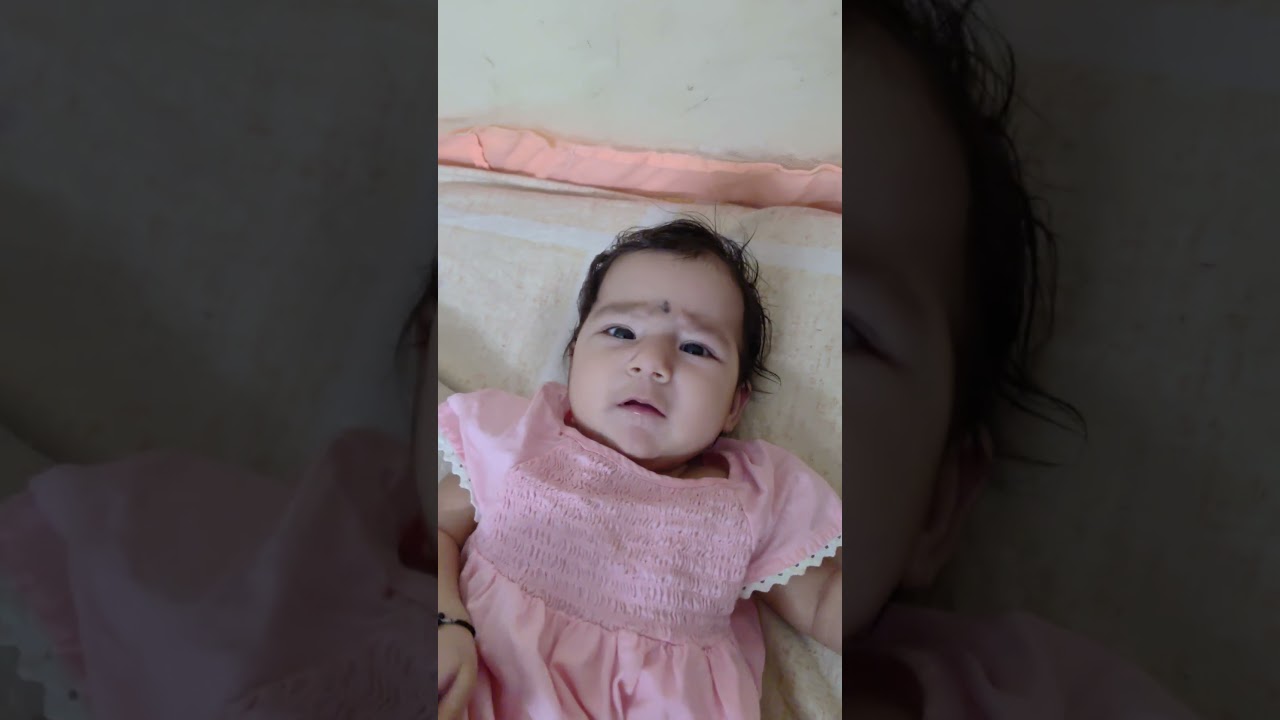 Tu etni khubsurat hai #babgirl #babygril #cutebaby #cute #hindugreeting #baby #love