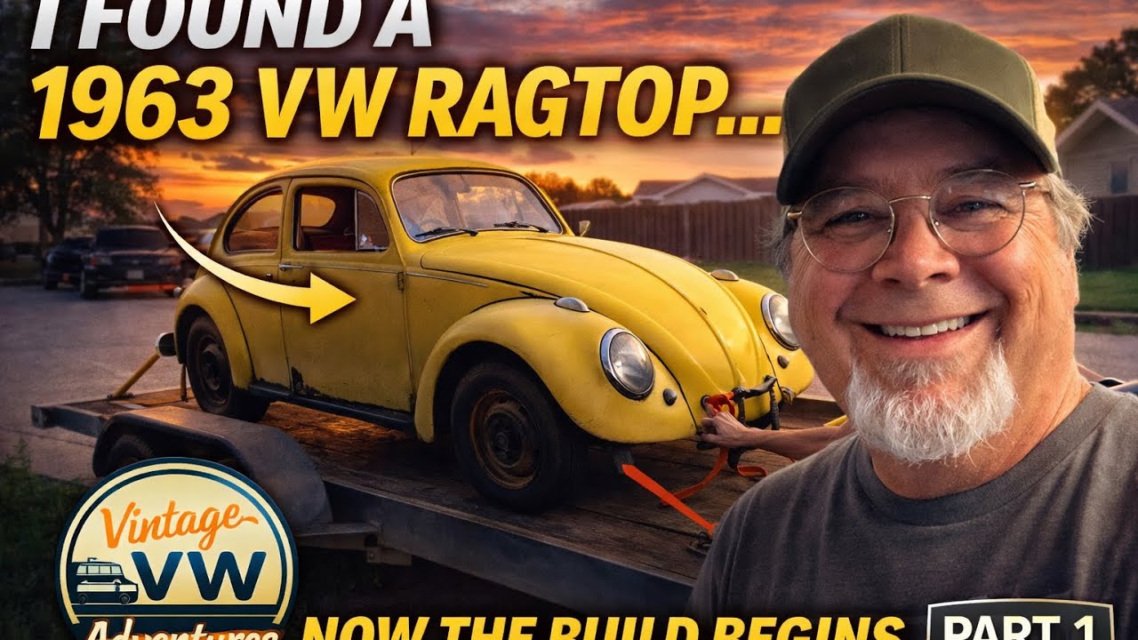 Restoration of a 1963 VW Ragtop Part 1