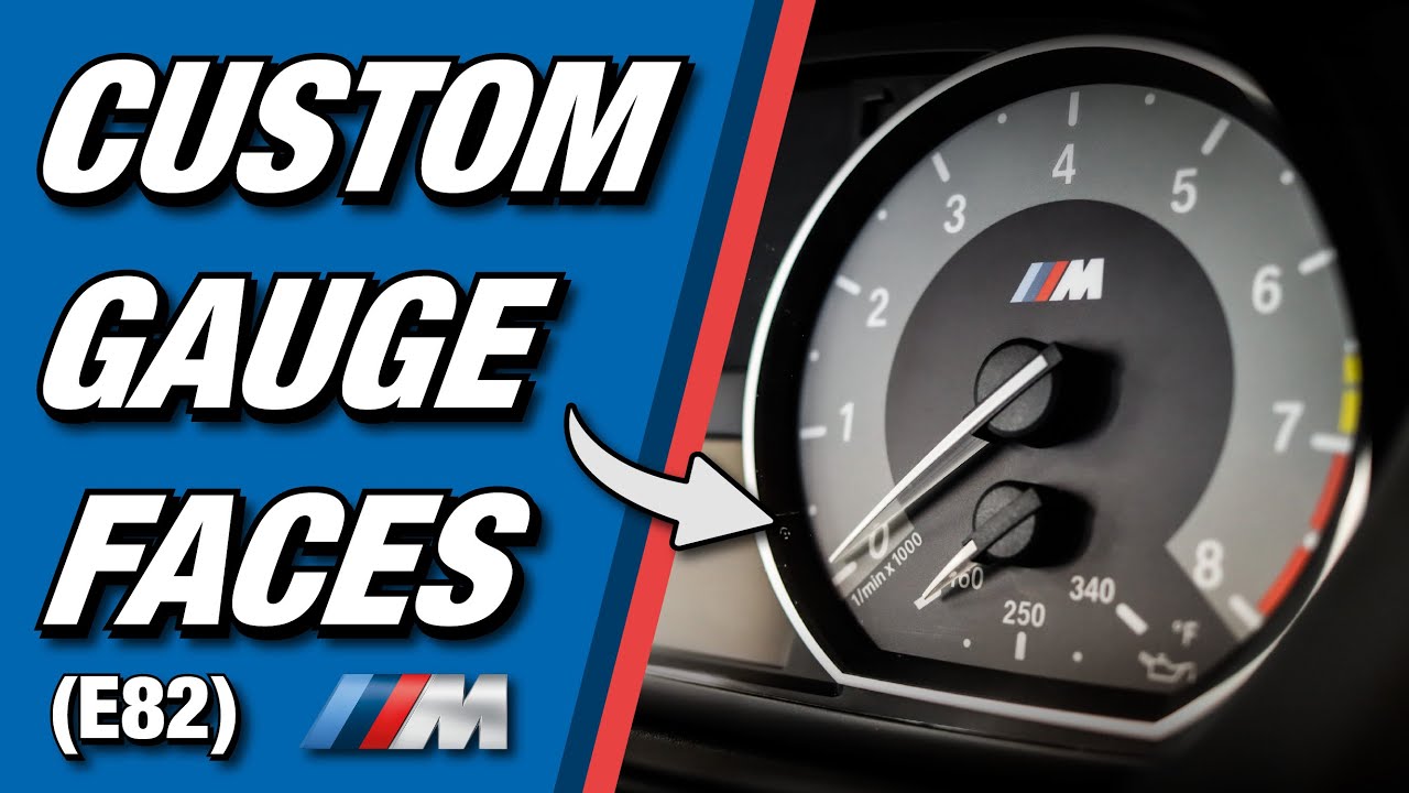 COMPLETELY CUSTOMIZE YOUR BMW GAUGES! (Venoxy Gauges Install.)
