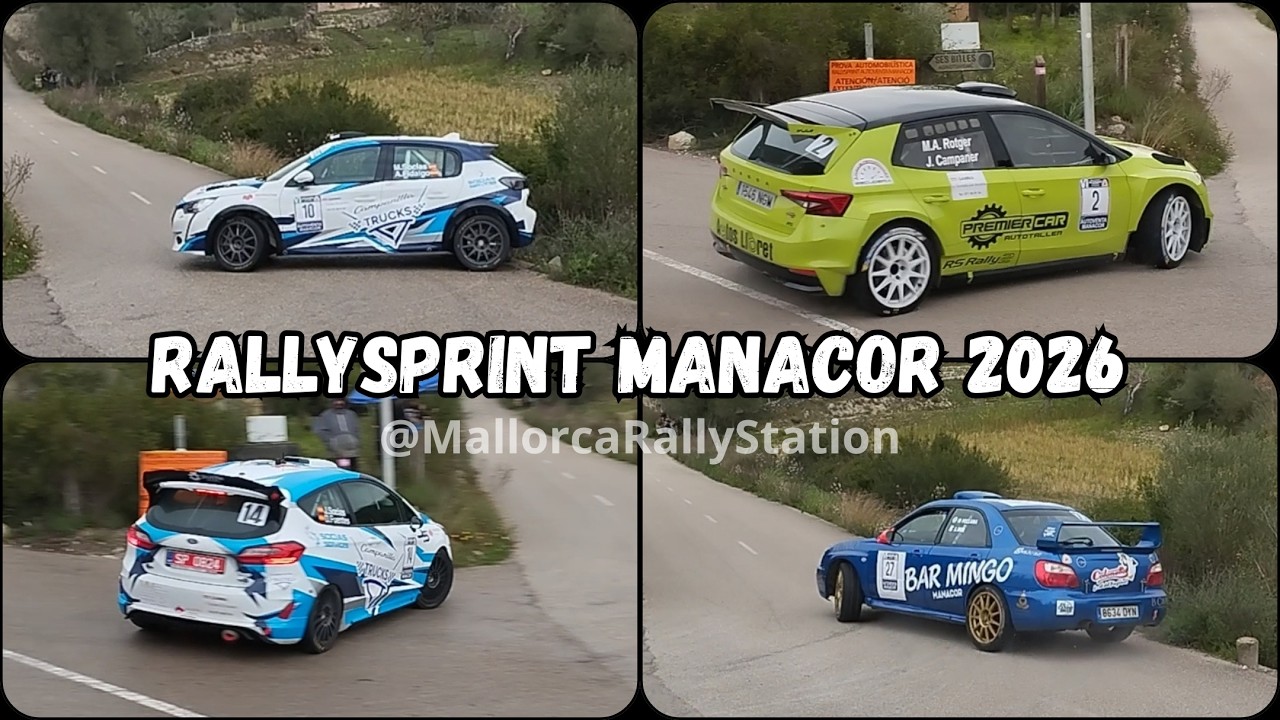 RALLYSPRINT MANACOR 2026 | ACTION & SHOW