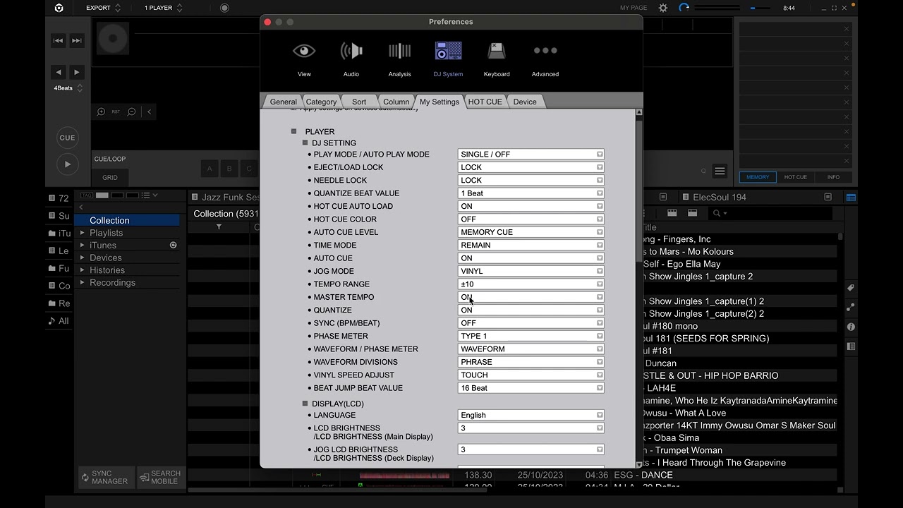 EXPORT YOUR PREFERRED CDJ BEHAVIOUR SETTINGS FROM REKORDBOX TO USB AUTOMATICALLY