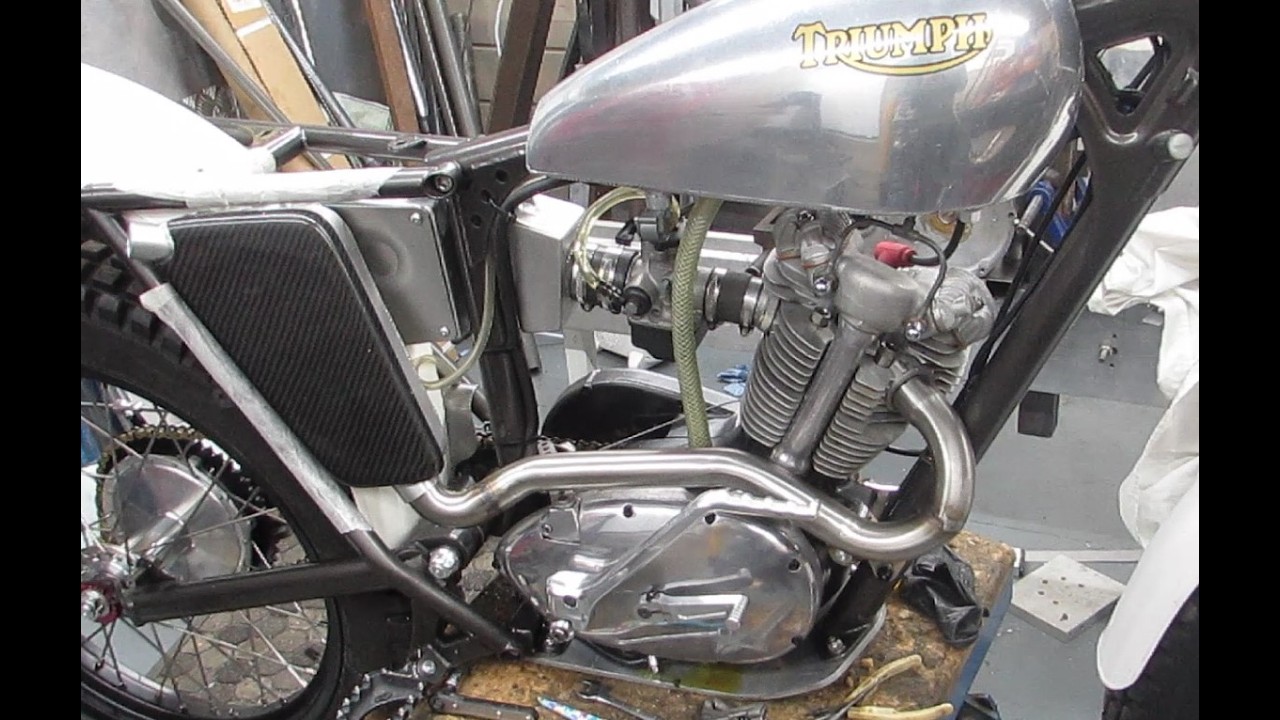 Спецвыпуск о Triumph Tiger Cub, часть 14: Небольшие работы по раме и некоторые работы на Armac Cub.
