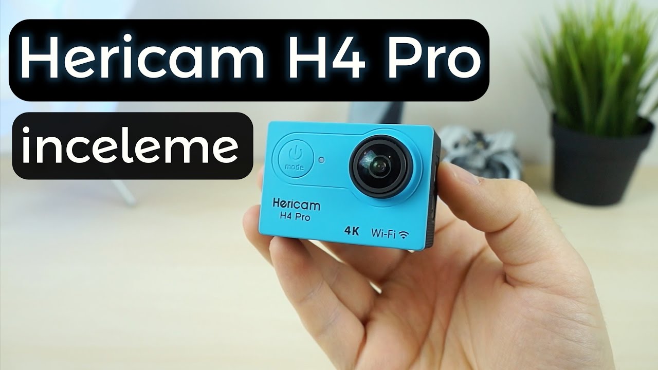 Hericam H4 Pro 4K Aksiyon Kamera incelemesi