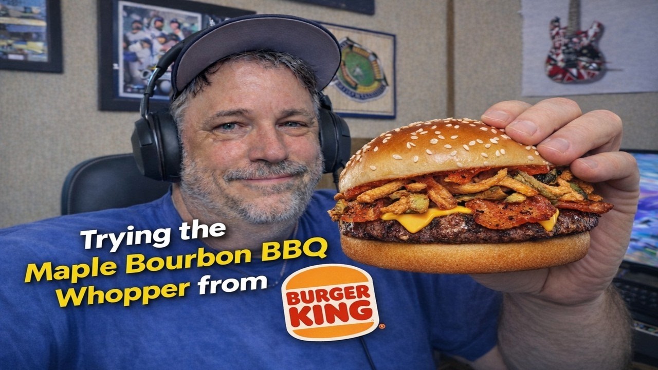 Maple Bourbon BBQ Whopper Review