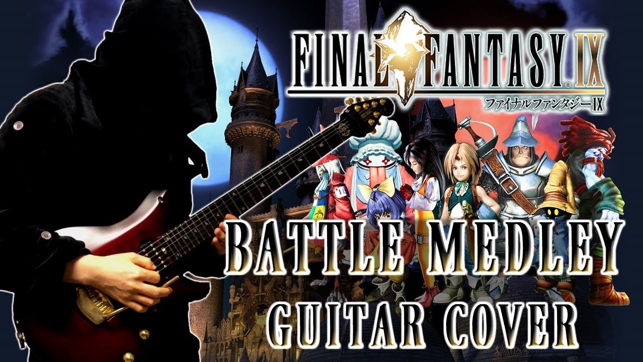 FINAL FANTASY IX Battle Medley + Extras | Guitar Metal Cover #FFIX25th #FF9