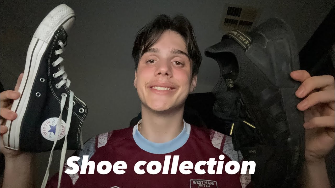 LOFI SHOE COLLECTION ASMR (TAPPING, SCRATCHING)