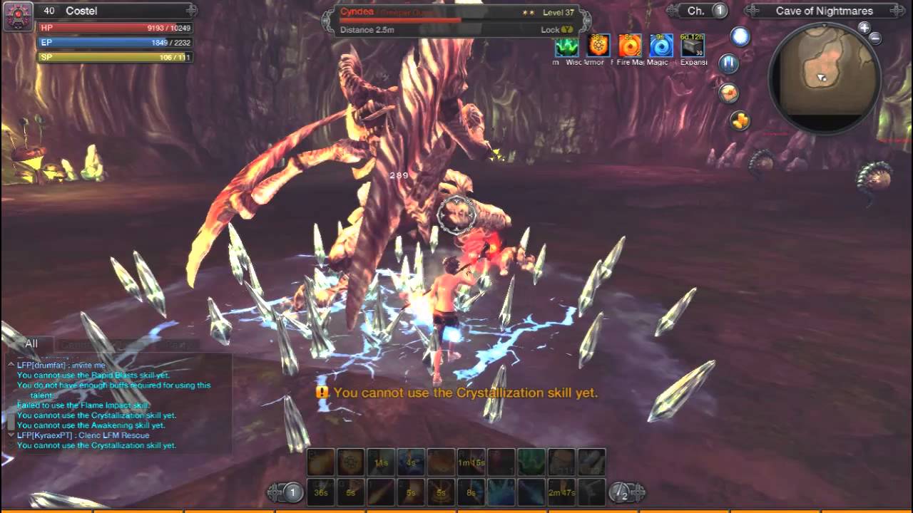 RaiderZ - Cyndea Field Solo Sorcerer