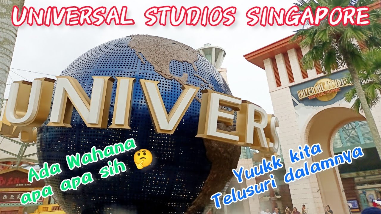 UNIVERSAL STUDIOS SINGAPORE || Yukk,lihat ada wahana apa aja😍