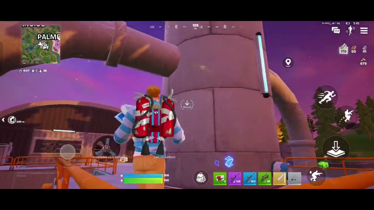 Probando fornite en android 