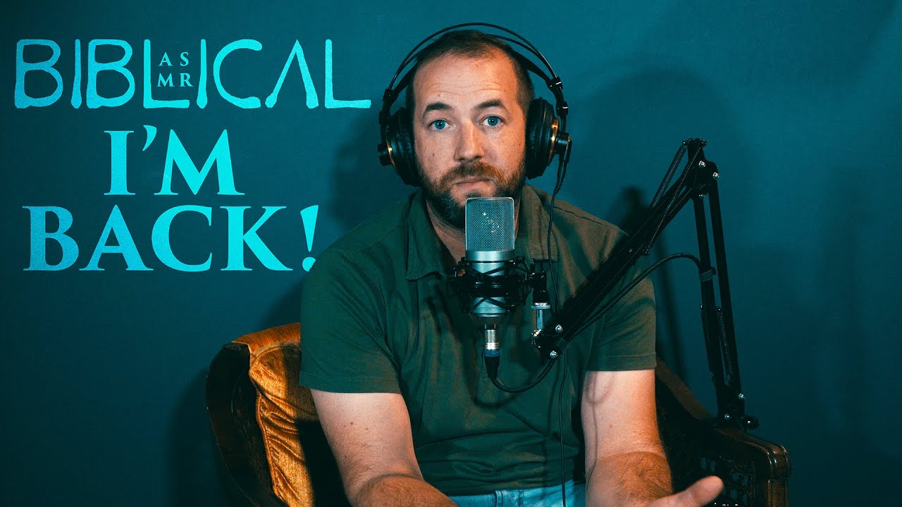 Biblical ASMR - I'm Back! [With Fire Crackling] [4K]