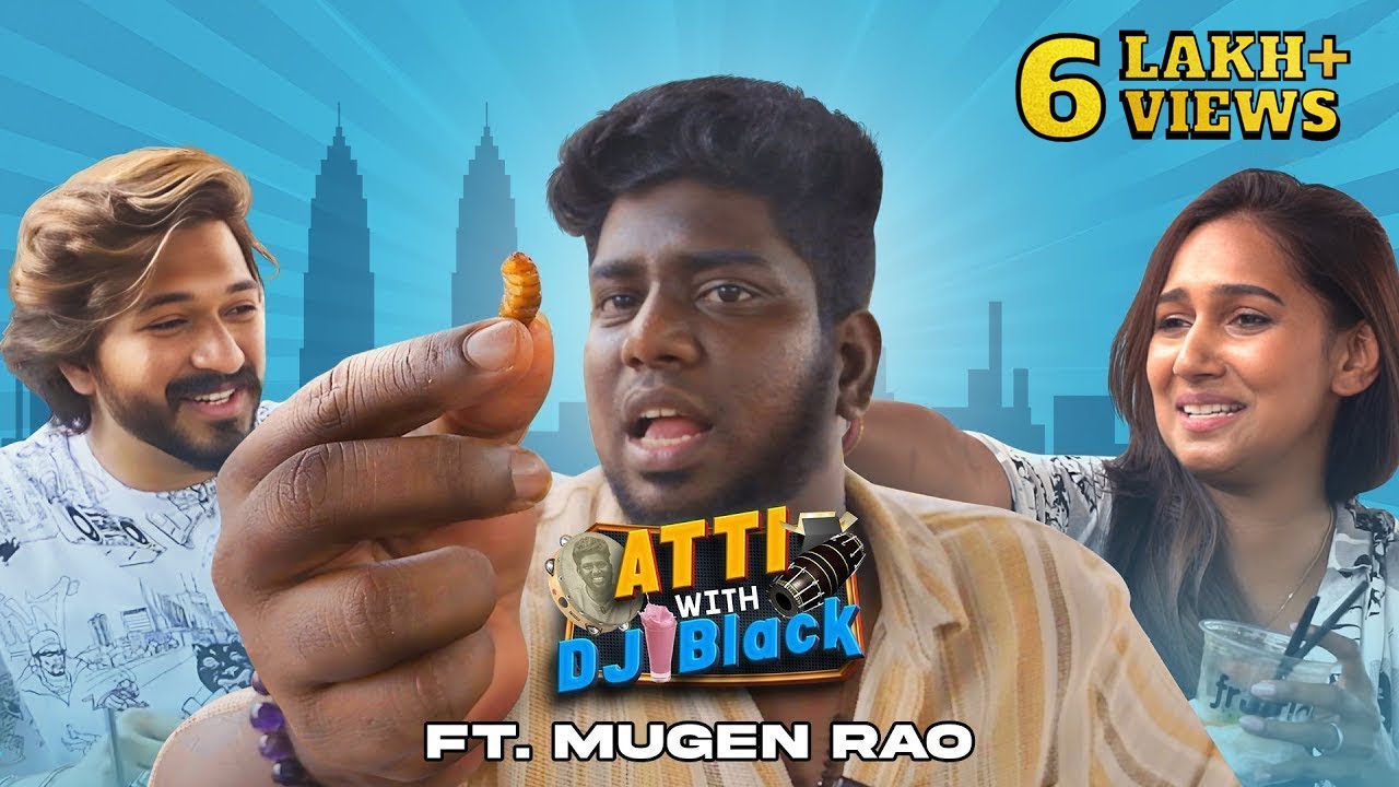 ​@themugenrao  makes DJ Black eat Insects and Snakes in Malaysia 🐸🦎🪱🪳 | Atti with @mrdjblack