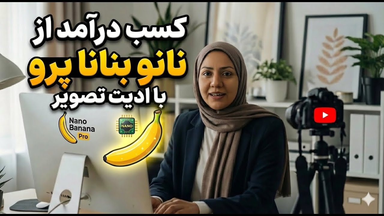 کسب درآمد از نانوبنانا پرو با ادیت تصویروعکاسی محصول و اینفوگرافیک(آموزش قایلیت های نانو بنانا پرو)