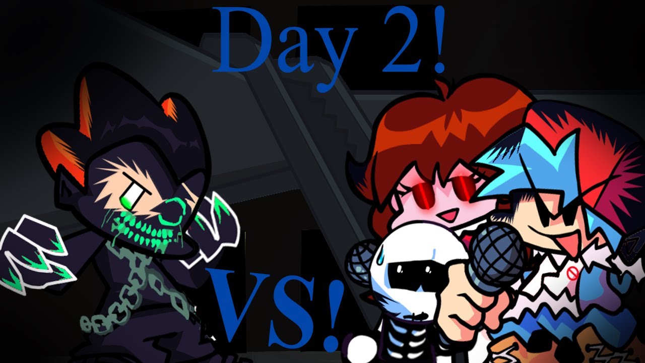 FRIDAY NIGHT FUNKIN' mod Corruption Retold Evil Pico vs Bf, Gf, And Skid Day 2!