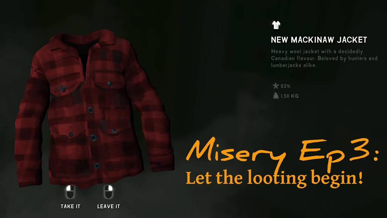 The Long Dark - Misery Mode Ep.3 (Day 1): Let the looting begin!